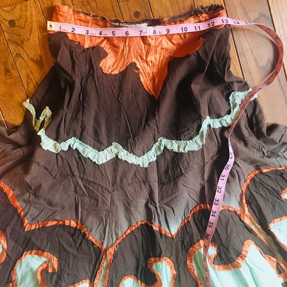 BOHEMIAN VINTAGE Flair Collection Full Skirt - Picture 9 of 9